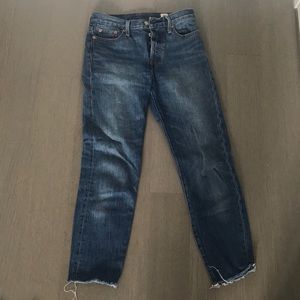 Levi’s wedgie jeans